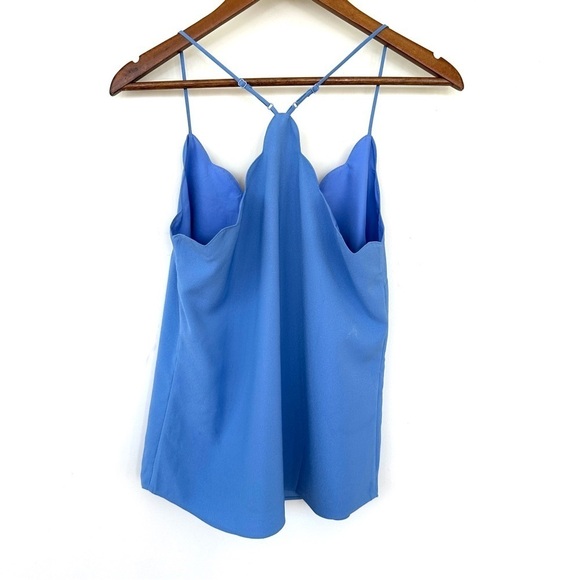 J. Crew camisole, scalloped neckline, racer back, adjustable  straps, lined - Picture 6 of 15